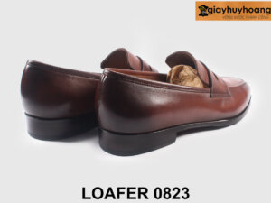 Giày lười da Loafer nam màu nâu cao cấp L0823 002