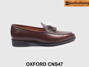 Size 41 Giày lười nam có chuông màu nâu Loafer CNS47 001