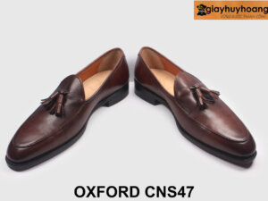 Size 41 Giày lười nam có chuông màu nâu Loafer CNS47 003