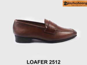 Giày lười loafer nam đế khâu chỉ bền bỉ màu bò 2512 001