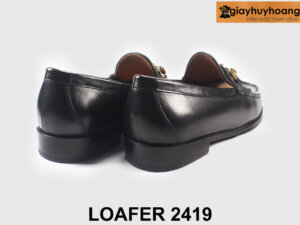 Giày da lười nam phong cách có khóa horesit Loafer 2419 002