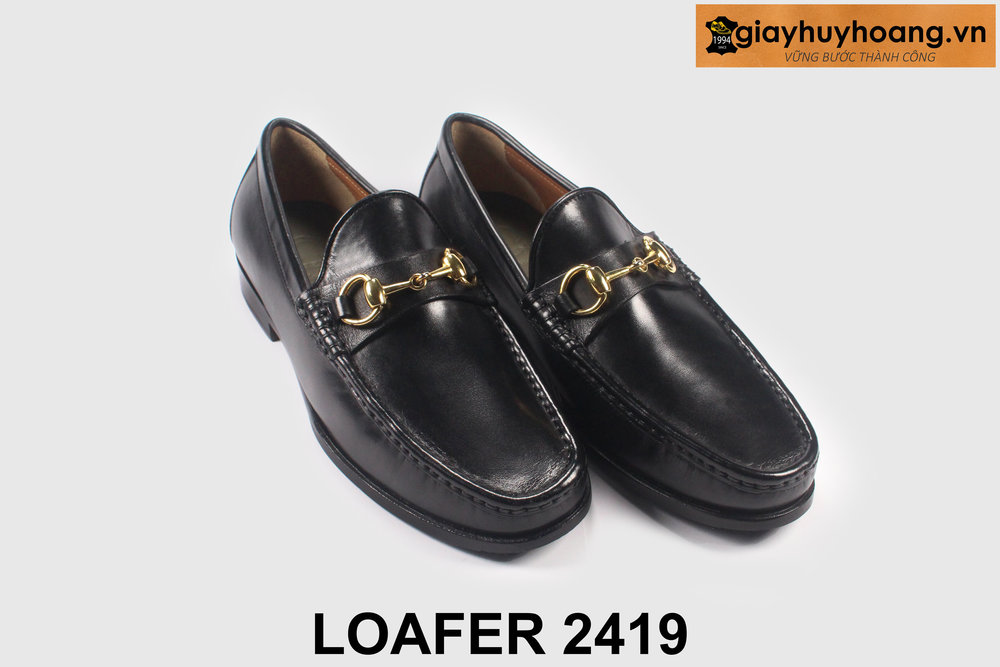 ban-giay-luoi-loafer-khoa-horesit-giayhuyhoangvn-8 Giày da lười nam phong cách có khóa horesit Loafer 2419 004
