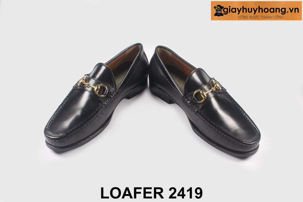 ban-giay-luoi-loafer-khoa-horesit-giayhuyhoangvn-9 Giày da lười nam phong cách có khóa horesit Loafer 2419 003