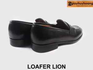 Size 39 Giày lười nam màu đen công sở yêu thích Loafer LION 002