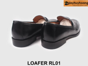 Giày lười nam thời trang màu đen cao cấp Loafer RL01 002