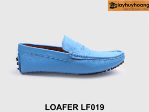 Giày lười nam màu xanh dương đế nhẹ Loafer LF019 001