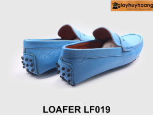 Giày lười nam màu xanh dương đế nhẹ Loafer LF019 002