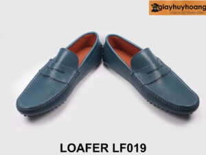 Giày lười đế gai mỏng nhẹ thoải mái navy Loafer LF019 003