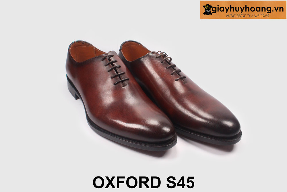 ban-giay-tay-da-nam-cong-so-wholecut-oxford-s45-3 Giày da oxford nam không họa tiết Wholecut S45 004