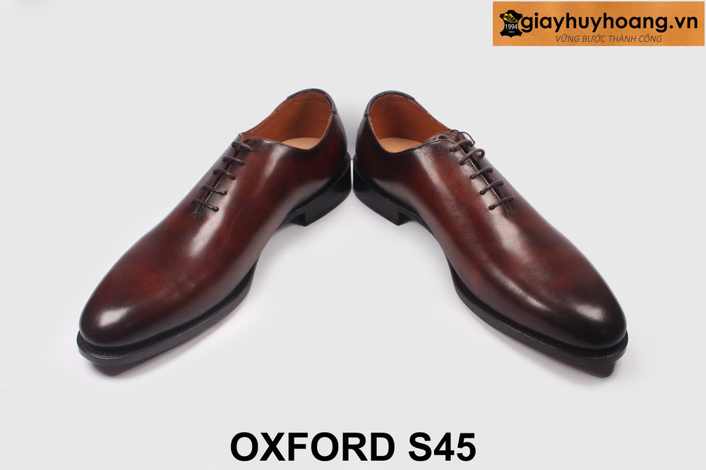 ban-giay-tay-da-nam-cong-so-wholecut-oxford-s45-4 Giày da oxford nam không họa tiết Wholecut S45 003