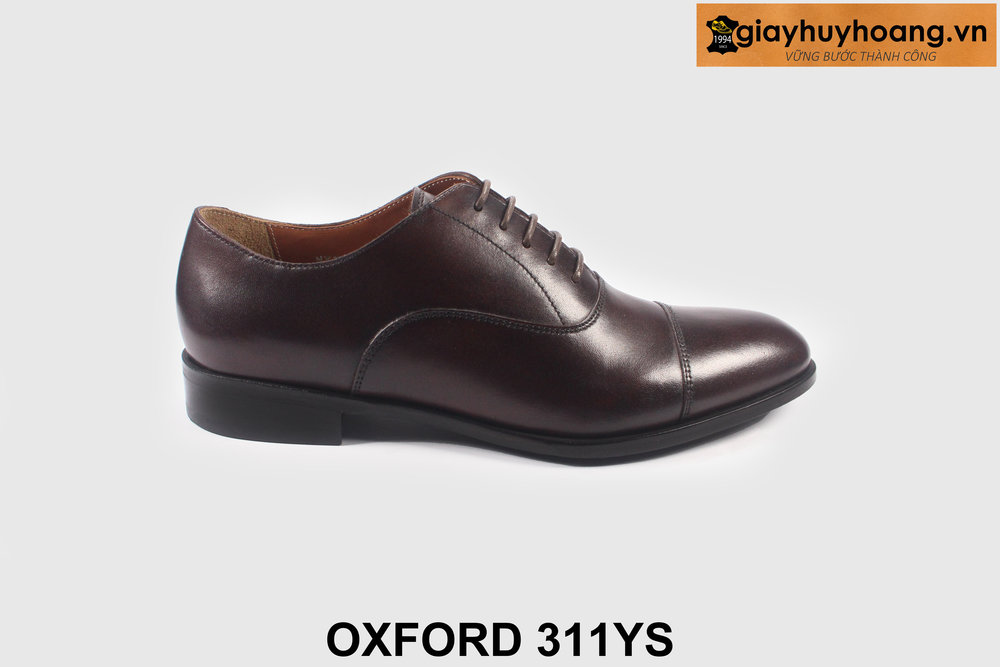 ban-giay-tay-nam-cao-cap-311ys-oxford-gia-re-giayhuyhoangvn-6 Giày da nam màu nâu chuẩn công sở thanh lịch Oxford 311YS 001