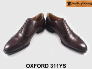 Giày da nam màu nâu chuẩn công sở thanh lịch Oxford 311YS 003