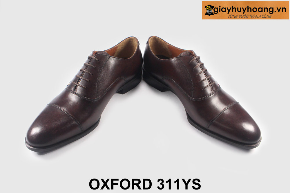 ban-giay-tay-nam-cao-cap-311ys-oxford-gia-re-giayhuyhoangvn-9 Giày da nam màu nâu chuẩn công sở thanh lịch Oxford 311YS 003