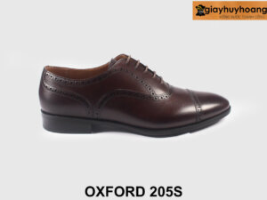 Giày oxford nam công sở thanh lịch nâu 2026 205S 001