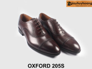 Giày oxford nam công sở thanh lịch nâu 2026 205S 004