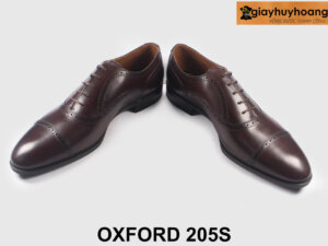 Giày oxford nam công sở thanh lịch nâu 2026 205S 003