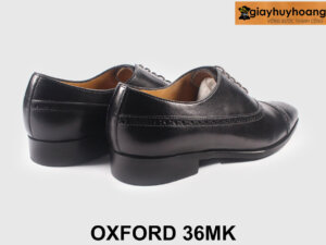 Giày da nam màu đen chính hãng cao cấp Oxford 36MK 002