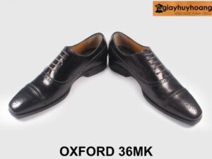 Giày da nam màu đen chính hãng cao cấp Oxford 36MK 003