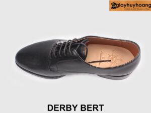 Giày da nam mũi trơn công sở cao cấp Derby BERT 005