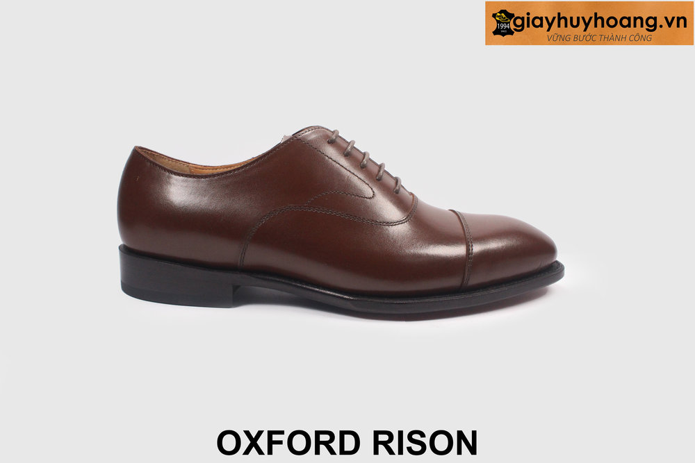 ban-giay-tay-nam-cong-so-chinh-hang-oxford-rison-1 Giày da màu nâu nam kiểu oxford công sở đẹp RISON 001