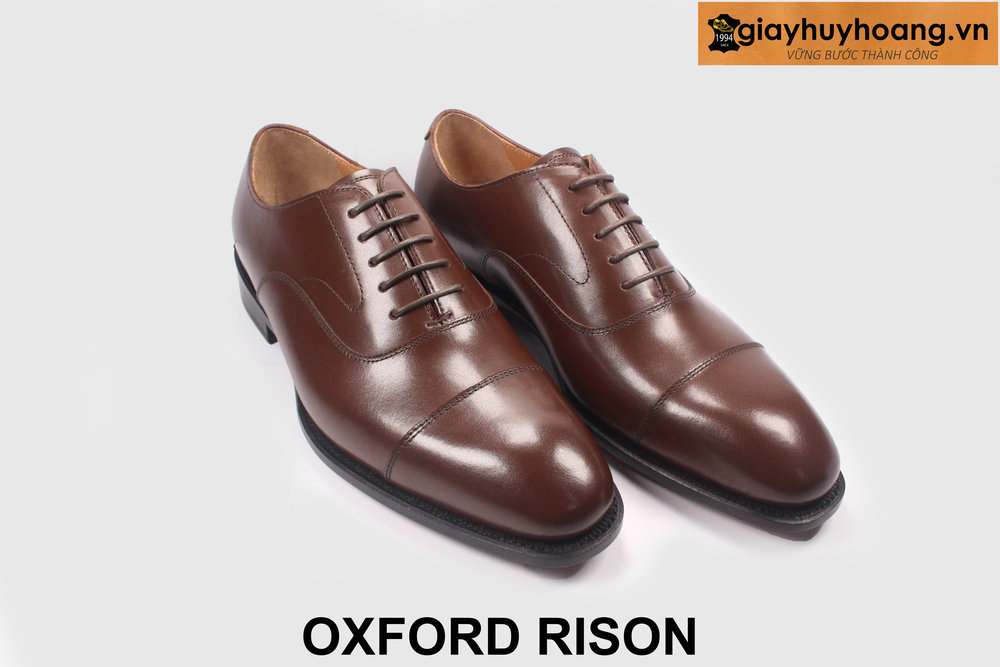 ban-giay-tay-nam-cong-so-chinh-hang-oxford-rison-3 Giày da màu nâu nam kiểu oxford công sở đẹp RISON 004