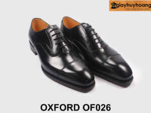 Giày oxford nam công sở chính hãng màu đen OF026 004