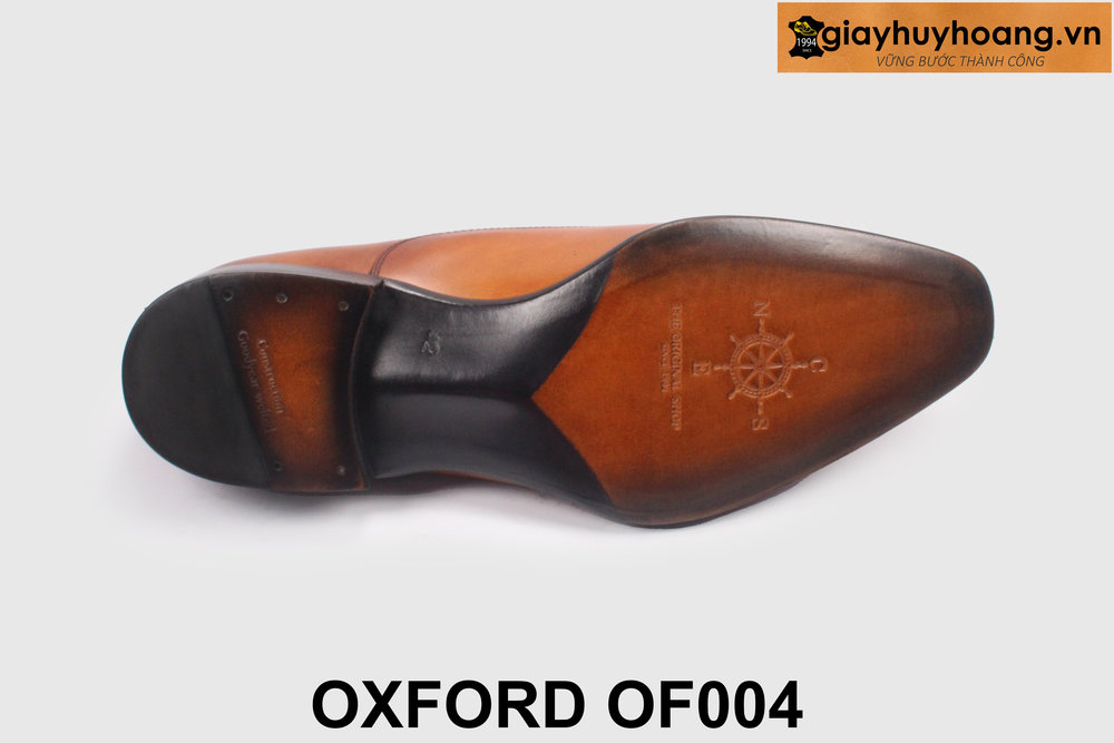 ban-giay-tay-nam-cong-so-don-gian-oxford-of004-6 Giày oxford nam công sở màu nâu đế da cao cấp OF004 006