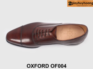Giày oxford nam công sở màu nâu đế da cao cấp OF004 005