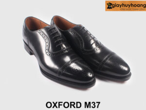 Giày tây da oxford nam Full Brogues chính hãng M37 002