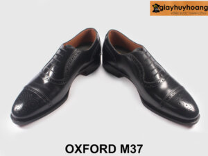 Giày tây da oxford nam Full Brogues chính hãng M37 003