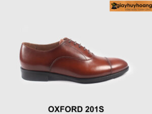 Giày tây oxford da nam màu bò trẻ trung 201S 001