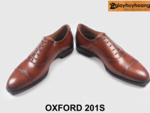 Giày tây oxford da nam màu bò trẻ trung 201S 003