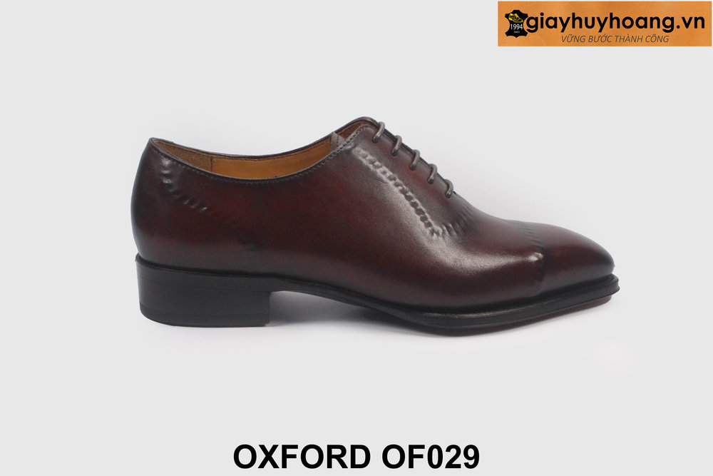ban-giay-tay-nam-cong-so-thu-cong-oxford-of029-1 Giày da nam thủ công oxford đỏ đô cao cấp OF029 001