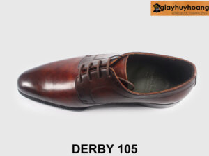 Size 39 Giày tây derby nam màu thủ công cao cấp 105 005