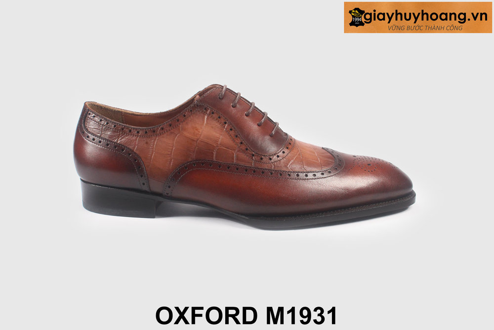 ban-giay-tay-nam-dong-thu-cong-cao-cap-oxford-1931-giayhuyhoangvn-1 Giày tây nam cao cấp sang trọng size 44 45 Oxford 1931 001