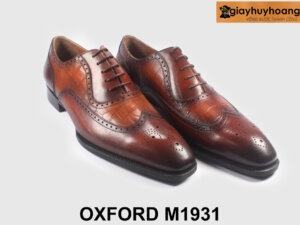 Giày tây nam cao cấp sang trọng size 44 45 Oxford 1931 004