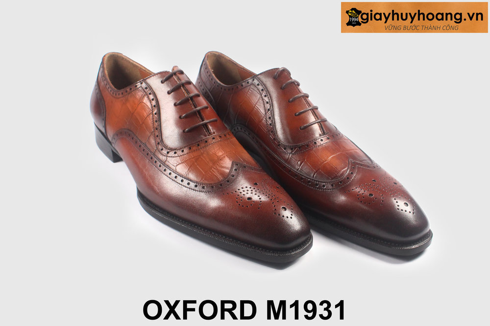 ban-giay-tay-nam-dong-thu-cong-cao-cap-oxford-1931-giayhuyhoangvn-3 Giày tây nam cao cấp sang trọng size 44 45 Oxford 1931 004