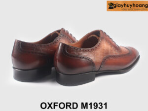 Giày tây nam cao cấp sang trọng size 44 45 Oxford 1931 002