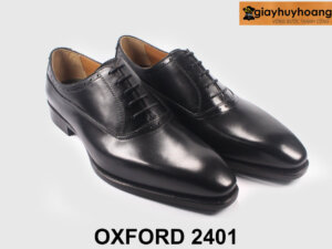 Giày da oxford nam mũi trơn thăng hạn phong cách 2401 004