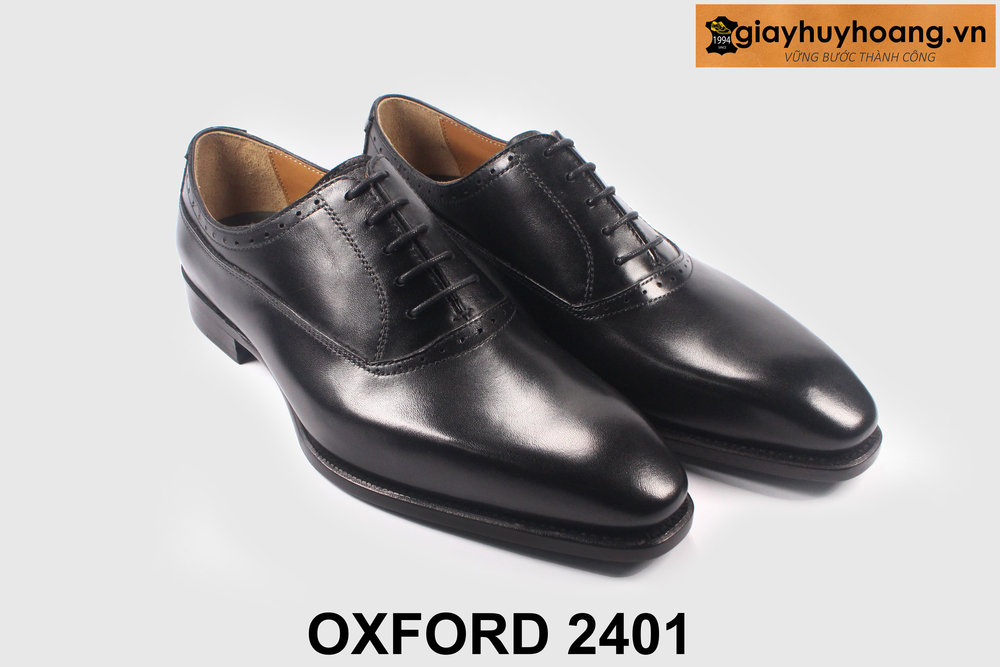 ban-giay-tay-oxford-2401-nam-mui-tron-giayhuyhoangvn-8 Giày da oxford nam mũi trơn thăng hạn phong cách 2401 004
