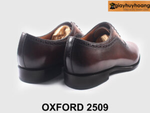 Giày tây oxford nam công sở đẹp sang trọng nâu 2509 002