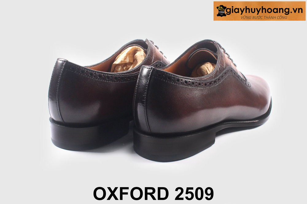 ban-giay-tay-oxford-2509-phong-cach-giayhuyhoangvn-5 Giày tây oxford nam công sở đẹp sang trọng nâu 2509 002