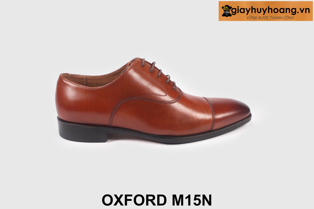 ban-giay-tay-oxford-m15n-cao-cap-giayhuyhoangvn-1 Giày da oxford nam màu bò chính hãng thời trang M15N 001