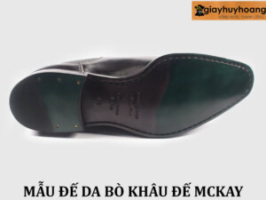 Mẫu đế da bò khâu đế mckay blake giày tây nam giayhuyhoangvn
