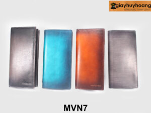 Ví dài da nam nữ đựng tiền điện thoại cao cấp MVN7 008