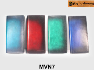 Ví dài da nam nữ đựng tiền điện thoại cao cấp MVN7 007