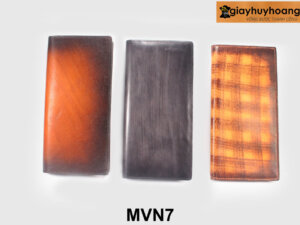 Ví dài da nam nữ đựng tiền điện thoại cao cấp MVN7 003