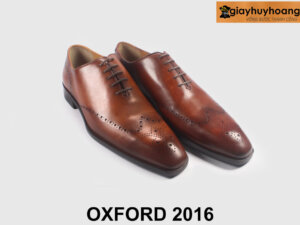 Giày da oxford nam công sở size to 45 đế da bò 2016 004
