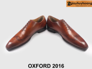 Giày da oxford nam công sở size to 45 đế da bò 2016 003