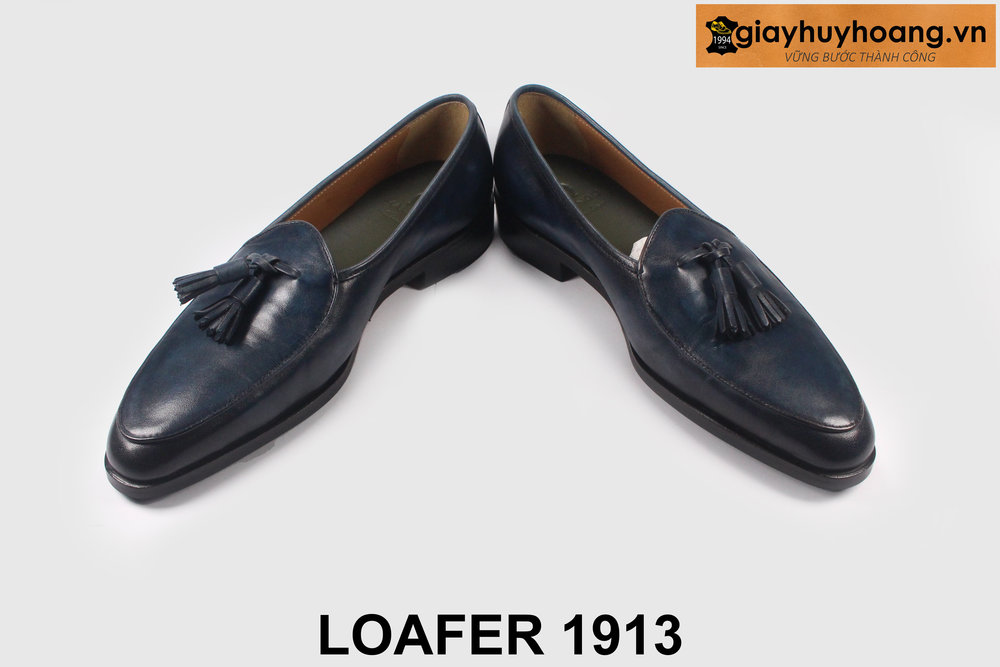 giay-luoi-da-nam-cong-so-thu-cong-loafer-1930-04 Giày lười nam chuông tua rua phong cách Loafer 1913 003